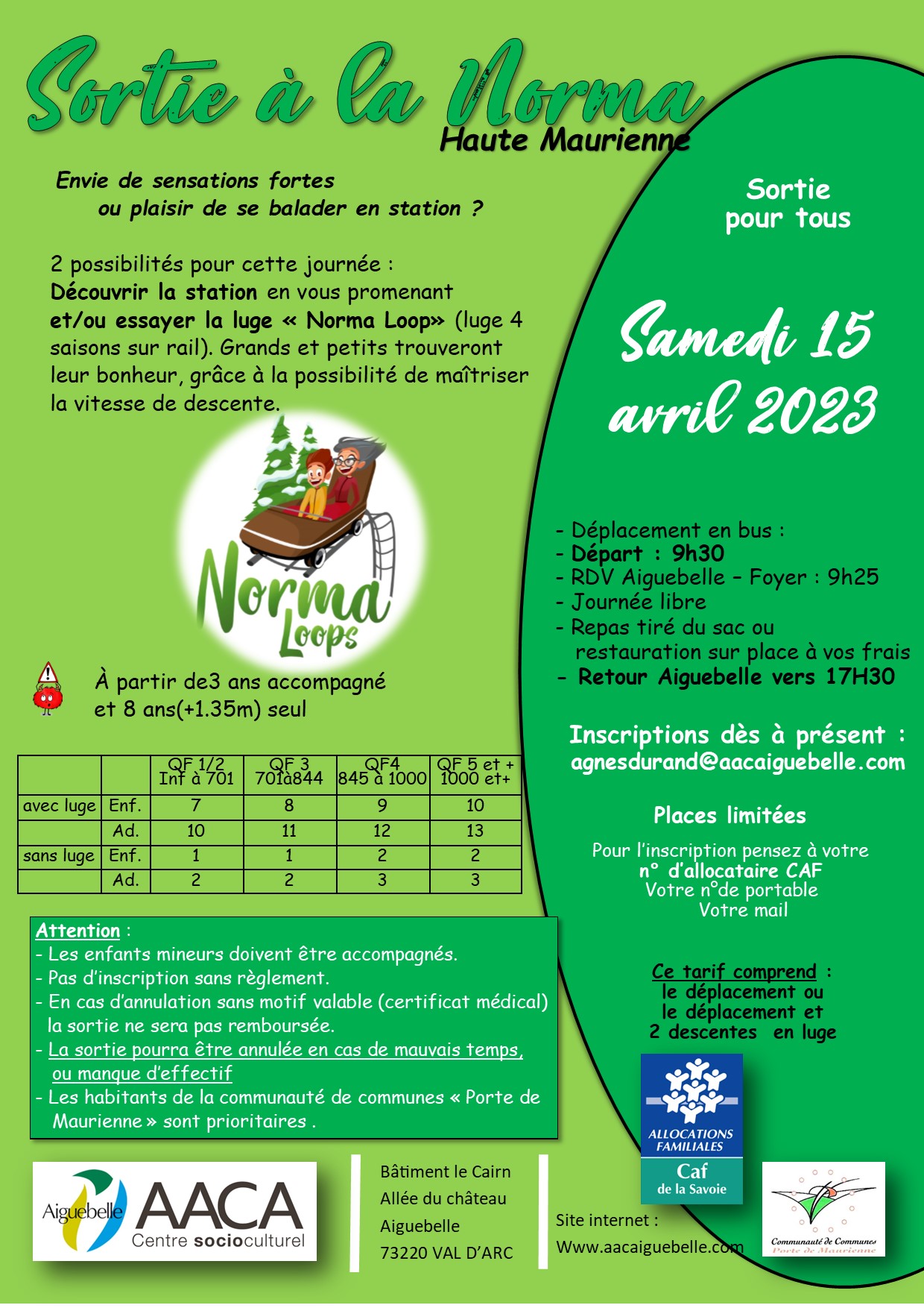 Lire la suite à propos de l’article SORTIE A LA NORMA – 15 avril 2023